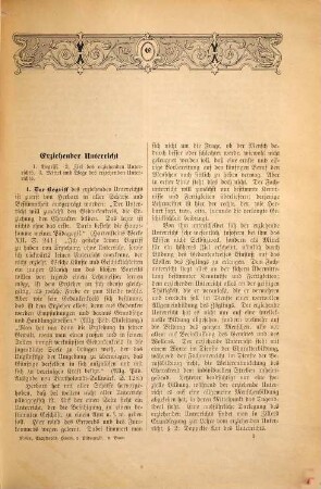 Encyklopädisches Handbuch der Pädagogik, 2. Erziehender Unterricht - Griechische Erziehung