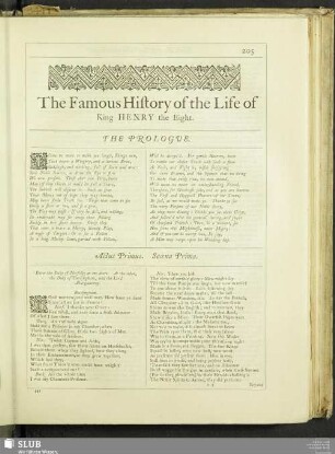 The Famous History of the Life of King Henry the Eight
