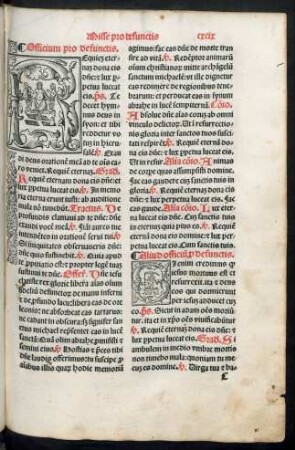 Officium pro defunctis.