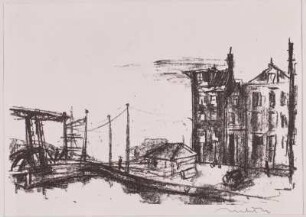 Holländische Landschaften: Am Hafen von Amsterdam