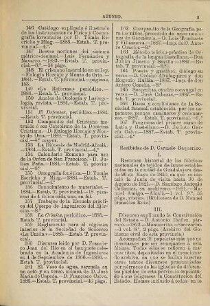 Ateneo : Revista internacional, cientifica y literaria ; Órgano del Ateneo Caracense y del Centro Volapükista Español. 1889, Nr. 1