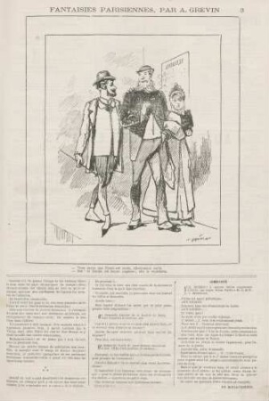 Fantaisies parisiennes, par A. Grévin
