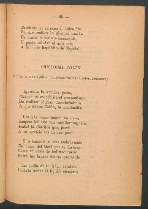 Cristóbal Colón : (Al Dr. D. Luis Varela jurisconsulto y publicista eminente)