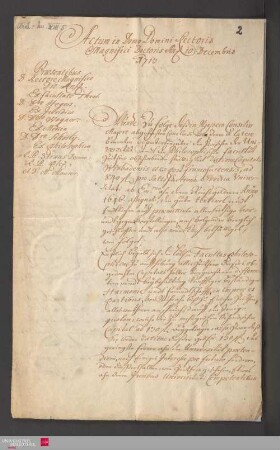 18/133 - Protokoll über Verzichtleistung auf Guthaben