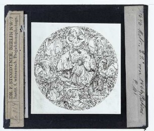 Meister E. S., Johannes der Täufer und das Lamm Gottes (L. 149) (Stich) : Kupferstich