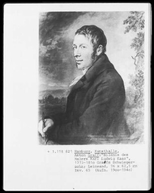 Bildnis des Malers Karl Ludwig Kaaz