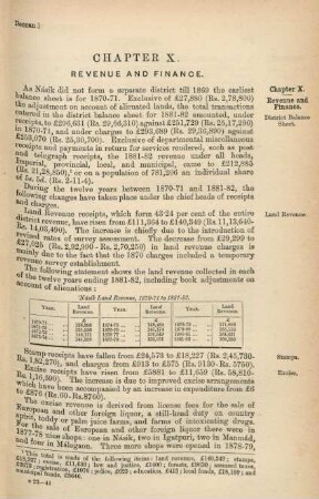 Chapter X. Revenue and finance