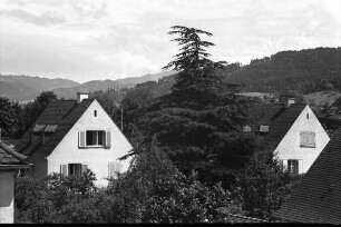 Freiburg i. Br.: Siedlung Hansjakobstraße mit zwei Häusern