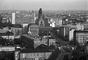 Berlin: Ernst-Reuter-Platz; Hardenbergstraße - Gedächtniskirche