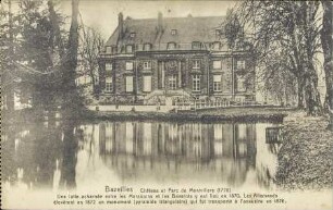 Bazeilles - Château et Parc de Montvillers (1870)