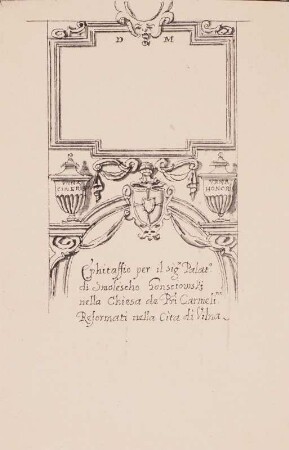 Epitaph in der Karmeliterkirche von Wilna