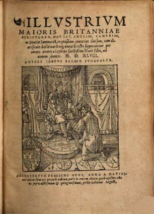 Illustrium Majoris Britaniae Scriptorum ... Summarium