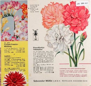 Frühjahreskatalog der Schraveller Mühle (1958)