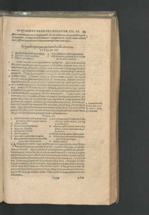 Si quadrupes pauperiem fecisse dicatur. Titulus IX.