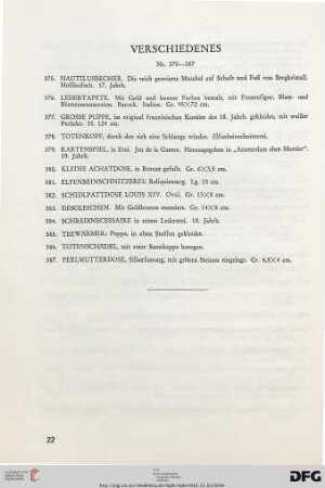 Gläsersammlung Archivdirektor A.D. Dr. Günther Deneke, Wernigerode und andere Beiträge (Nr. 388-531)