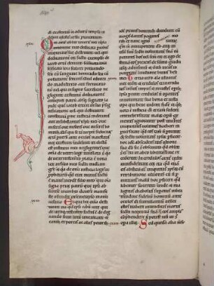 Zierinitiale (Pars III, Visio quinta, 25): Q(ui autem obliti