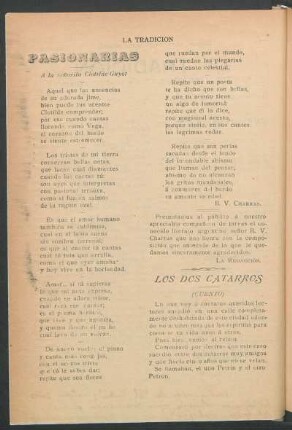 Los dos catarros : (Cuento)