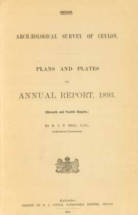 1893: Annual report