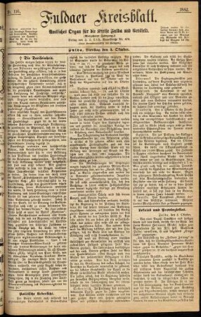 Ausgabe vom Dienstag, den 03. Oktober 1882.