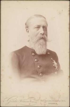Großherzog Friedrich I. in Uniform, Brustporträt.