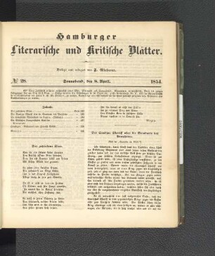 No. 28. 8. April 1854