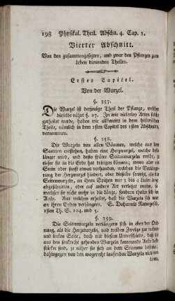 Vierter Abschnitt. Von den zusammengesetzten, und zwar den Pflanzen zum Leben dienenden Theilen.