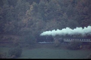 Niederstetten Lok 086 456 Sonderzug Bnb-Wagen