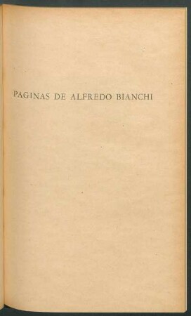 Páginas de Alfredo Bianchi