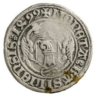 Münze, Dicken, 1499