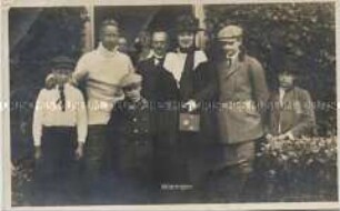 Die Kronprinzenfamilie im Exil in Wieringen