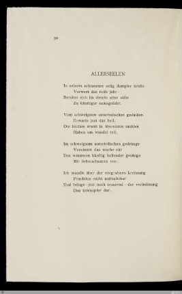 Allerseelen