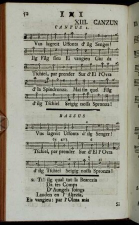 XIII. Canzun Da Nadal