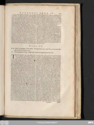 Vers. XX. Et ait Moyses ad populum, Nolite timere. Ut enim probaret vos, venit Deus, & ut terror illius esset in vobis, & non peccaretis. 21. Stetitque populus de longè, Moyses verò acceßit ad caliginem in quâ erat Deus.