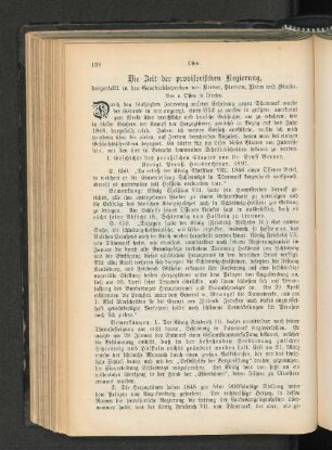 Die Zeit der provisorischen Regierung, [...]