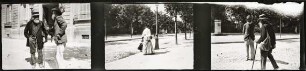 Kodak-Filmstreifen mit drei Fotos (unbekannter Aufnahmeort)