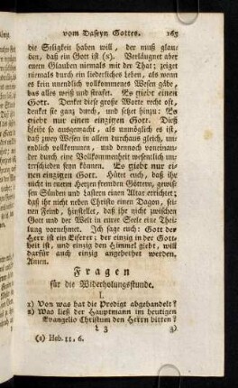 163-168, Fragen