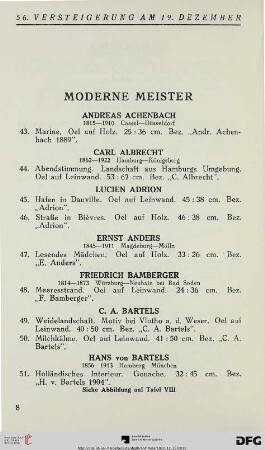 Moderne Meister (Nr. 43-211)