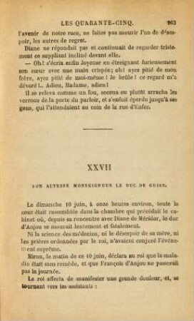 XXVII. Son Altesse monseigneur le duc de Guise