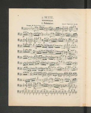 2. Suite. Violoncello [1. Polonaise. - 4. Alla russe.]