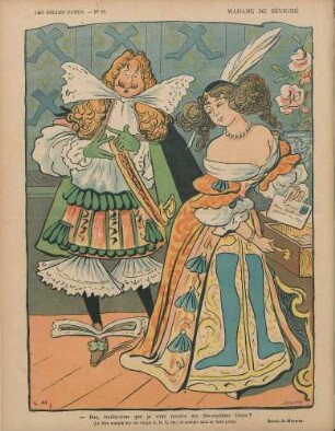 Les Belles Dames, No 17, Madame de Sévigné