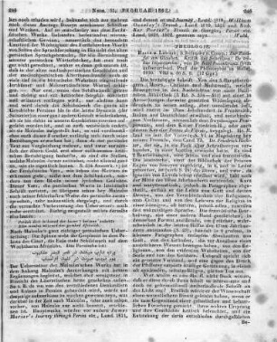 Rosenkranz, K.: Der Zweifel am Glauben. Kritik der Schriften. De Tribus Impostoribus Halle, Leipzig: Reinicke 1830