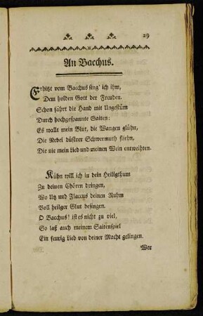 An Bachus. - Daphne.