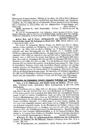 Krankheiten des Kindesalters : (einschl. allgemeine Pathologie und Therapie)