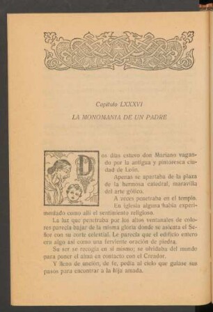 Capítulo LXXXVI - La monomanía de un padre