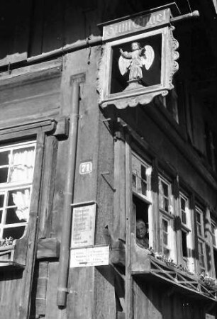 Glottertal: Gasthaus zum Engel; Aushängeschild