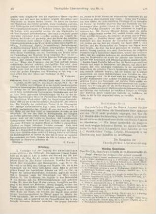 477 [Rezension] Hoffmann, Georg, Wie sie so sanft ruhn! Die Geschichte e. Liedes