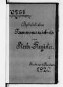 Alphabetisches Namenverzeichnis zum Sterberegister Bautzen