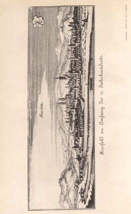 Hersfeld zu Anfang des 17. Jahrhunderts.