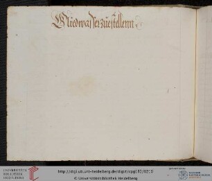 >Gliedwasser zuestellenn< (nur Überschrift)