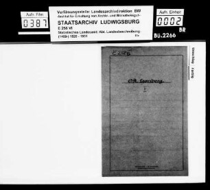 Neubearbeitung der historischen Karte von Württemberg nach dem Stand des Jahres 1801